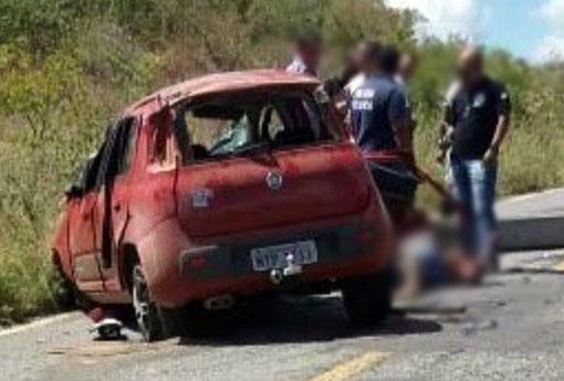 BA-142: duas pessoas morrem em acidente no trecho entre Anagé e Sussuarana