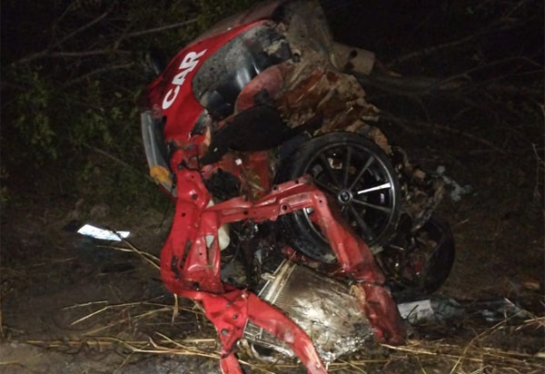 Aracatu: Motorista perde controle da direção e morre após carro capotar na BA-262