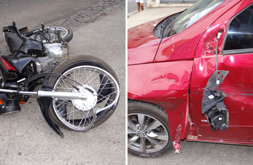 Brumado: Grave acidente deixa motociclista ferido