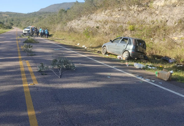 Uma criança e dois adultos morrem em acidente entre Ituaçu e Barra da Estiva