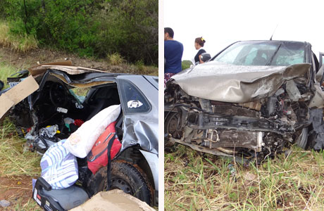 ARACATU: GRAVE ACIDENTE DEIXA DUAS VÍTIMAS FATAIS
