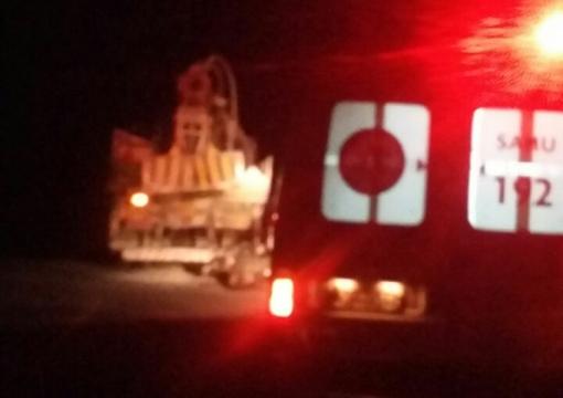 Tragédia: Acidente com moto e caminhão deixa três pessoas mortas em Livramento de Nossa Senhora