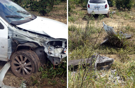 Barra da Estiva: Motorista brumadense sofreu acidente de carro