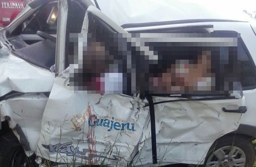 Conquista: Acidente com carro da Prefeitura de Guajeru na BA-262 deixa 3 mortos