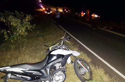 Brumado: Motociclista colide contra cavalo na 'Curva do 5'