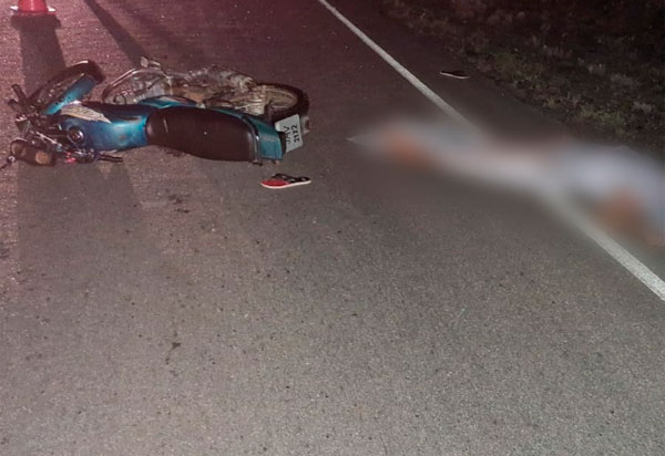 BA-148: Motociclista morre em acidente entre Livramento e Dom Basílio 