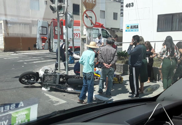 Vitória da Conquista: Brumadense fica ferido em acidente