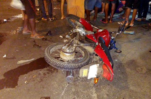 Brumado: Grave acidente entre duas motos na noite deste domingo (10)