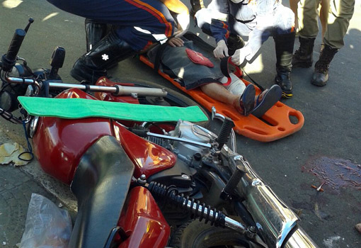 Homens motociclistas são as maiores vítimas do trânsito