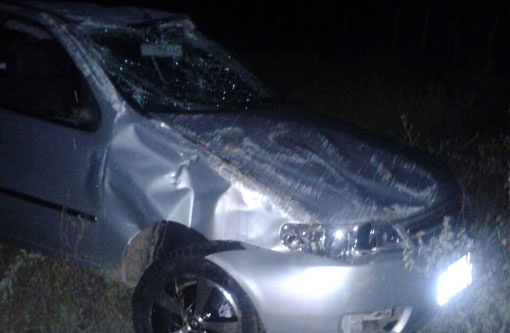 Mais um acidente é registrado no trecho de acesso à Dom Basílio