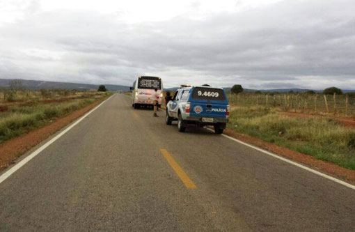 Dom Basílio: Micro-ônibus atropela homem que fazia caminhada na BA-148