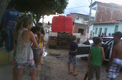 Brumado: Colisão no Bairro Dr. Juracy