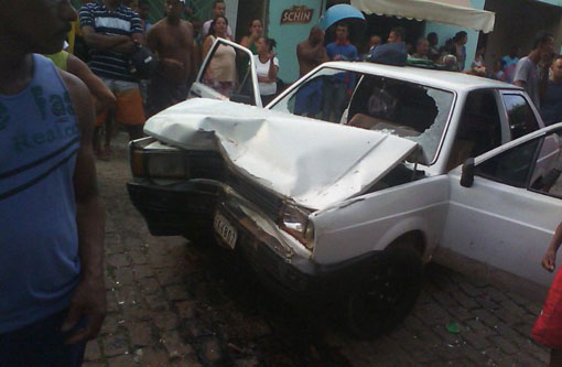 Brumado: Colisão no Bairro Dr. Juracy