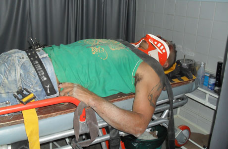 Guajerú: Homem sofreu mal súbito e cai de moto