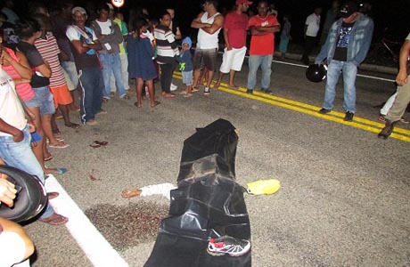 Rio de Contas: Motociclista morre em acidente na BA-148