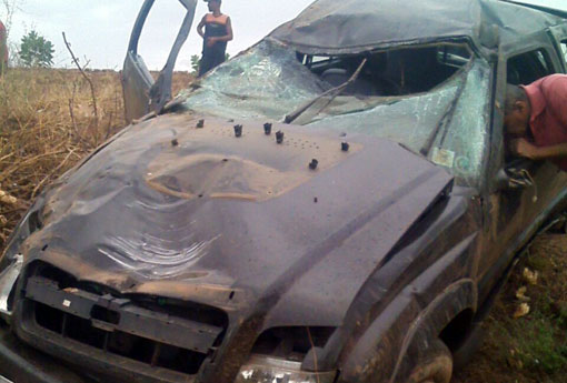 Pai do empresário Charlinho da TPC turismo sofre acidente em MG, mas passa bem