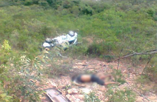 Rio de Contas: Acidente de carro deixa duas vítimas fatais