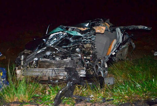 Pai e quatro filhos morrem em grave acidente automobilístico no Oeste da Bahia