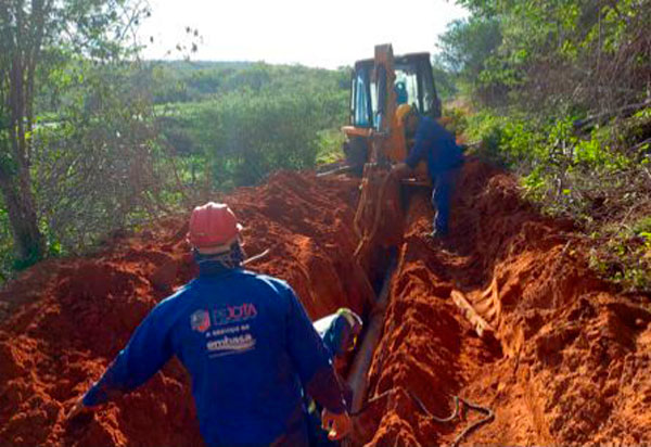 3ª etapa da ampliação da adutora do algodão vai beneficiar os municípios de Rio do Antônio e Lagoa Real