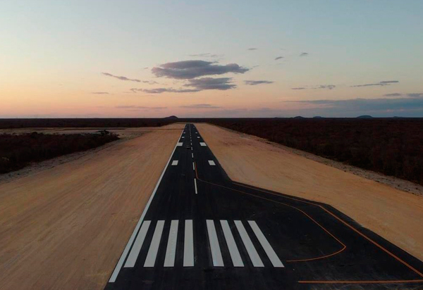 Aeroporto de Bom Jesus da Lapa tem primeira etapa de construção concluída