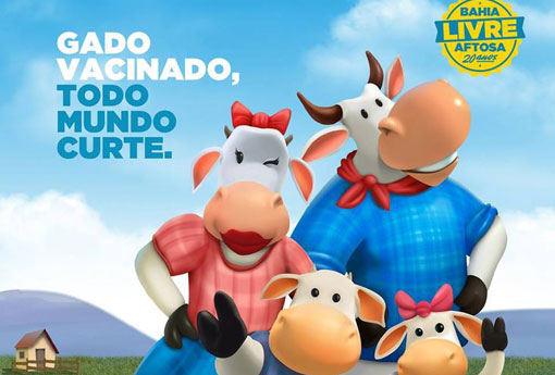 Termina nesta quarta (31) a primeira etapa de campanha de vacinação contra febre aftosa