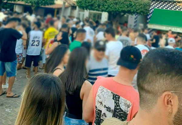 Malhada de Pedras: Populares descumprem medidas e festejam aniversário da cidade com aglomeração