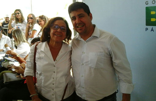 Brumado: Agno Meira participa de solenidade junto ao governador Rui Costa e apoia a senadora Lídice da Mata