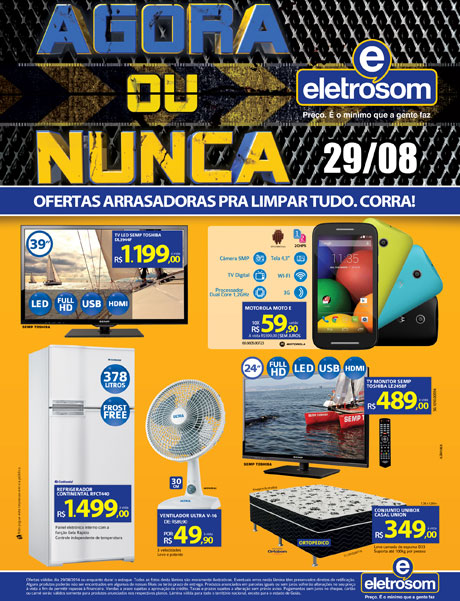 Brumado: Promoção Agora ou nunca Eletrosom
