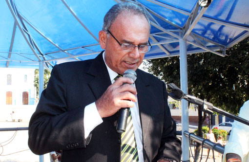 Brumado: Prefeito Aguiberto discursa durante desfile Cívico-Militar e deixa palavras de esperança e dias melhores ao povo brumadense