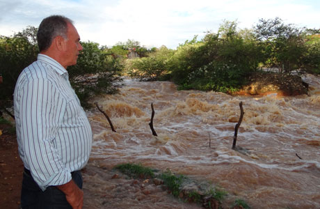 Brumado: Prefeito Aguiberto visita Barragem e já formata planejamento de emergência