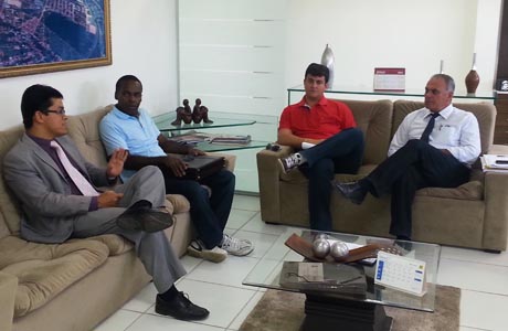 Aguiberto se reuniu com o comando das Polícias Militar e Civil