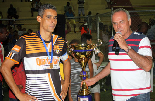 Prefeito Aguiberto Lima Dias comemora sucesso do Campeonato Brumadense de Futebol