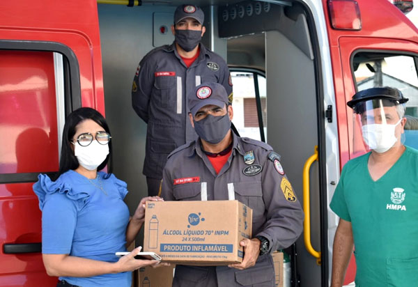 Governo do Estado entrega cerca de 5.600 litros de álcool para combate ao coronavírus no interior