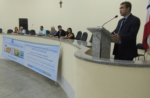 Brumado: Alessandro Lôbo participa da 6ª Conferência Municipal de saúde 