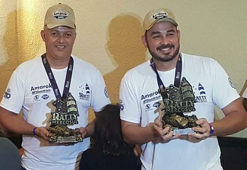 Dupla brumadense fica em 5° lugar no Rally Mercosul 2017