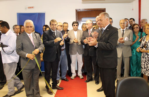 Presidente do legislativo brumadense participa de inauguração de TRT e   destaca importância para o município