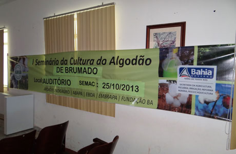 1º Seminário da Cultura do Algodão realizado em Brumado
