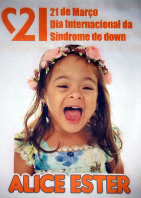 Brumado: participe nesta terça (21) da caminhada em comemoração ao Dia Internacional do Síndrome de Down