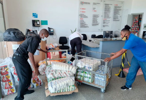 SOS Chuvas: MP recebe quase uma tonelada de alimentos em dois dias