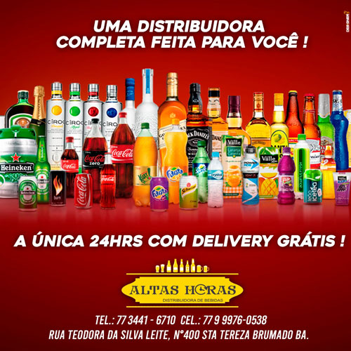 Distribuidora de bebidas Altas Horas: temos a sua cerveja favorita