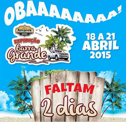 Club Amarok: Faltam dois dias para a 'Expedição Barra Grande'