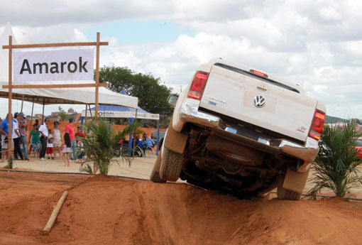 Brumauto inaugurou em Brumado Pista off-road para best drive da nova Amarok