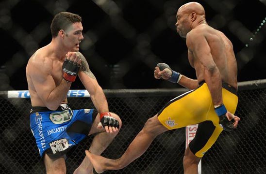 Anderson Silva sofre grave lesão e é derrotado