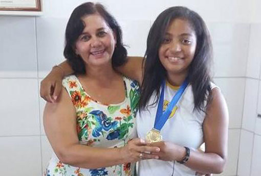 Brumado tem novamente uma aluna selecionada para agenda de 2017 da AABB comunidade