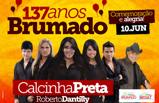 É hoje! Calcinha Preta e Roberto Dantilly na festa de aniversário de 137 anos de Brumado