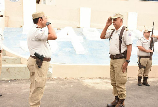 Brumado: Comandante geral da Polícia Militar visitou a sede da 34ª CIPM