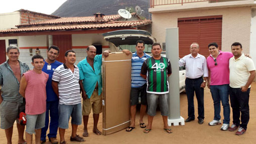 Brumado: Iniciada instalação do sistema de telefonia móvel de Ubiraçaba e Lagoa funda