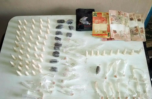 Polícias Civil e Militar prendem traficante em Guajeru