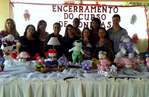 Aracatu: Secretaria de Ação Social e Cras Sá Dudinha Realizou o Encerramento do Curso de Bonecas