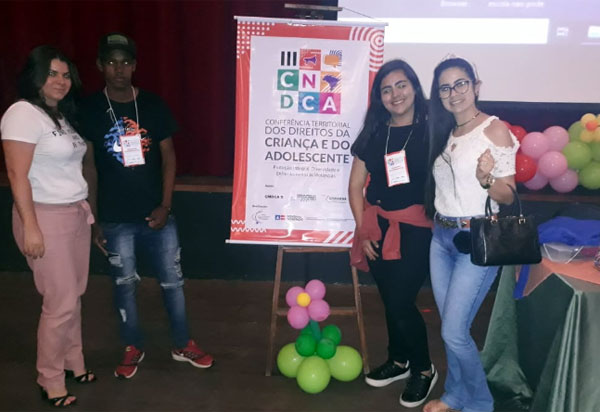 Representantes de Aracatu participaram da III Conferência Territorial dos Direitos da Criança e do Adolescente em Vitoria da Conquista